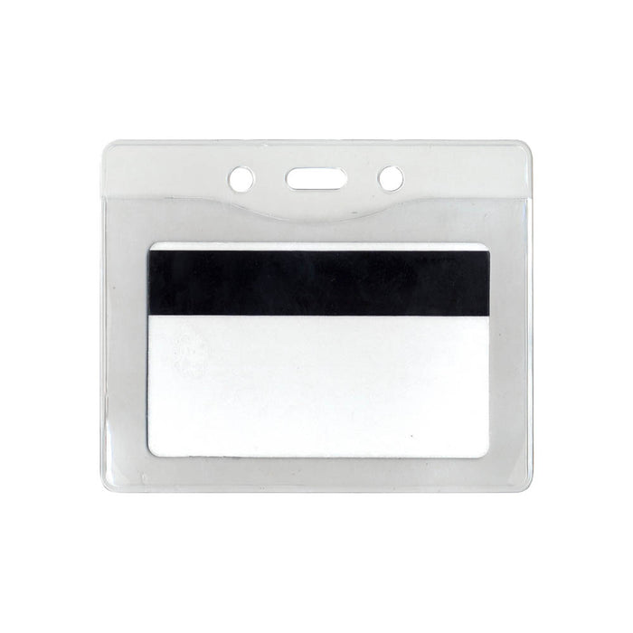 Advantus Security Badge Holder, Horizontal, 3_in. x 2_in, 50/BX