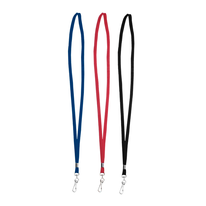 Advantus Deluxe Lanyard with J Hook, 24/BX