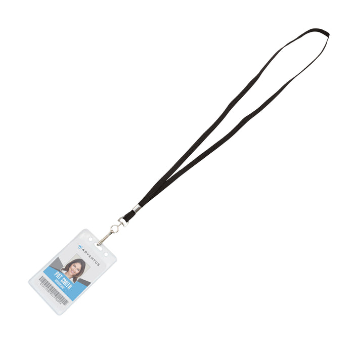 Advantus Deluxe Lanyard with J Hook, 24/BX