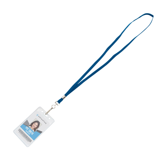 Advantus Deluxe Lanyard with J Hook, 24/BX