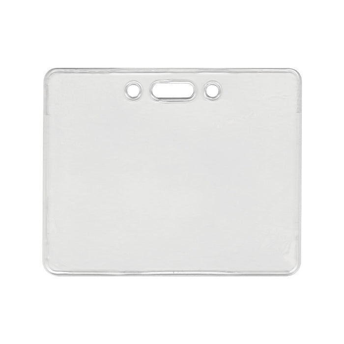 Advantus Security Badge Holder, Horizontal, 3⅞in. x 2⅝in, 50/BX