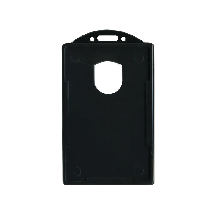 Advantus ID Card Holder, Vertical, Black, 2.13 in. x 3.38 in, 25/PK