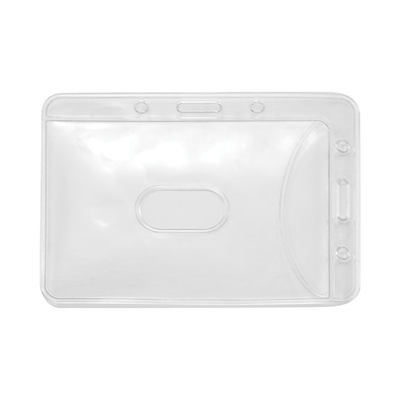 Advantus PVC Badge Holders, Horizontal/Vertical, 50/PK