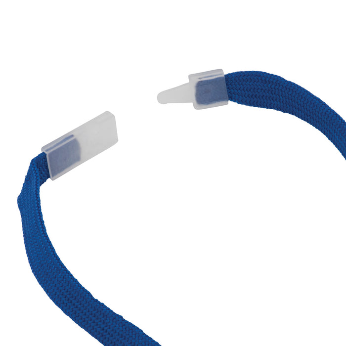 Advantus Breakaway Lanyard with J Hook, Blue, 24/BX