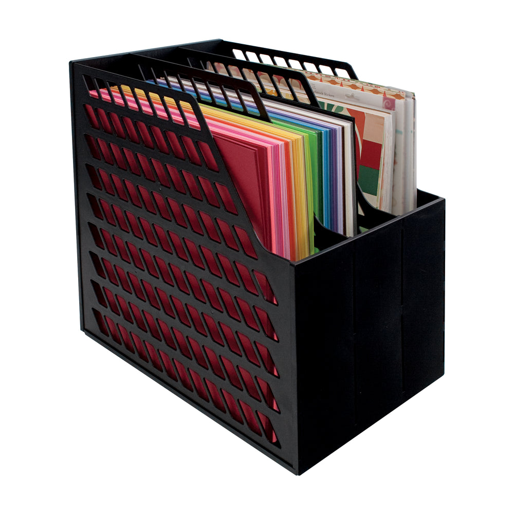 Storage Studios Easy Access Paper Holder, Black