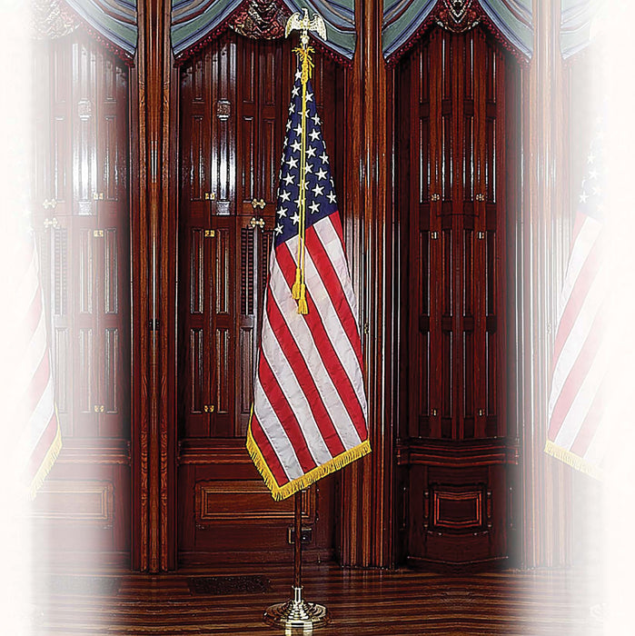 Deluxe U.S. Flag and Staff Set