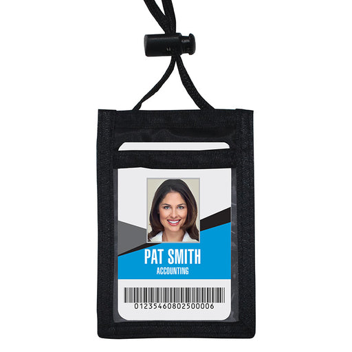 Advantus ID/Convention Neck Pouch, Vertical, 2¼in. x 3½in, 12/PK