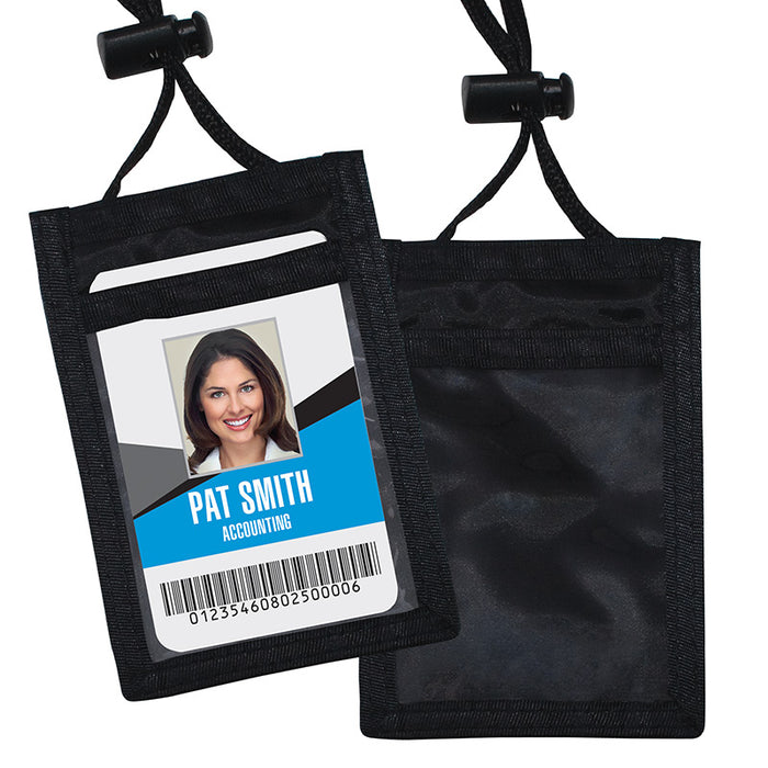 Advantus ID/Convention Neck Pouch, Vertical, 2¼in. x 3½in, 12/PK