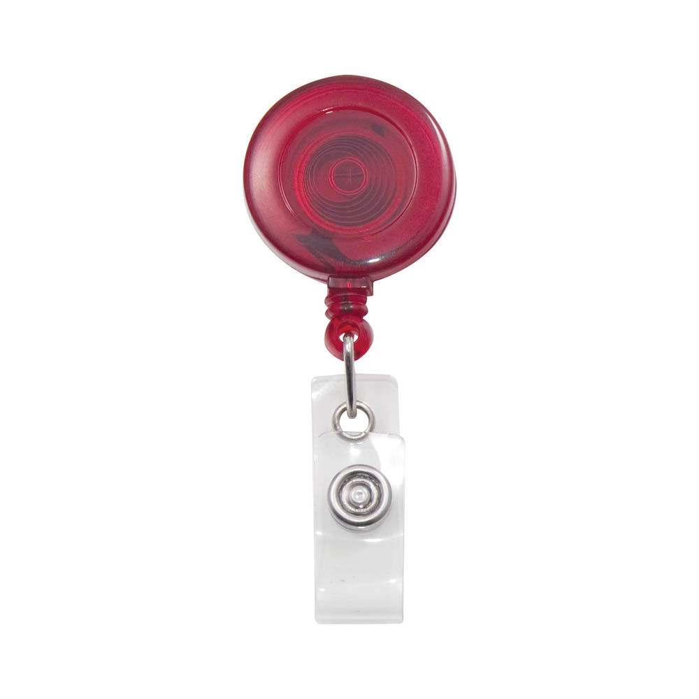 Advantus Swivel Back Clip-On Retractable ID Reel with Badge Strap