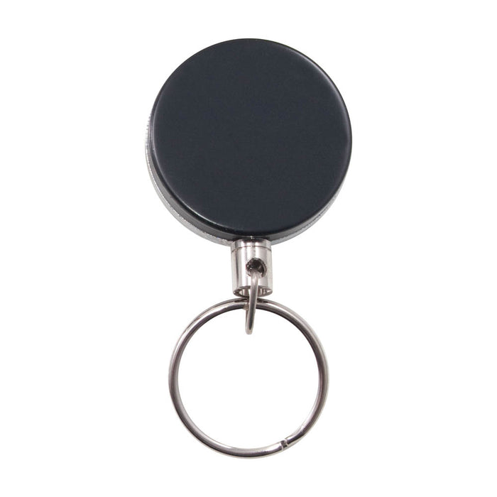Advantus Retractable Badge Reel with Split Key Ring, Black, 12/PK — Shop  Advantus