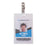 Advantus Self Laminating Badge Holder with Clip, Vertical, 2¼in. x 3½in, 25/PK