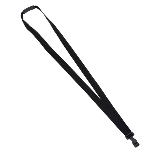 Advantus Breakaway Lanyard with Plastic Hook, Black, 12/BX