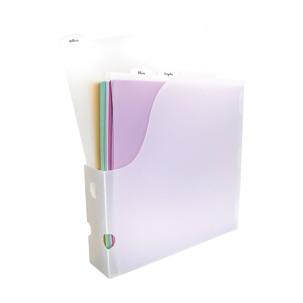12X12 Scrapbook Paper Storage Organizer -Set Of 3 Expanding Paper