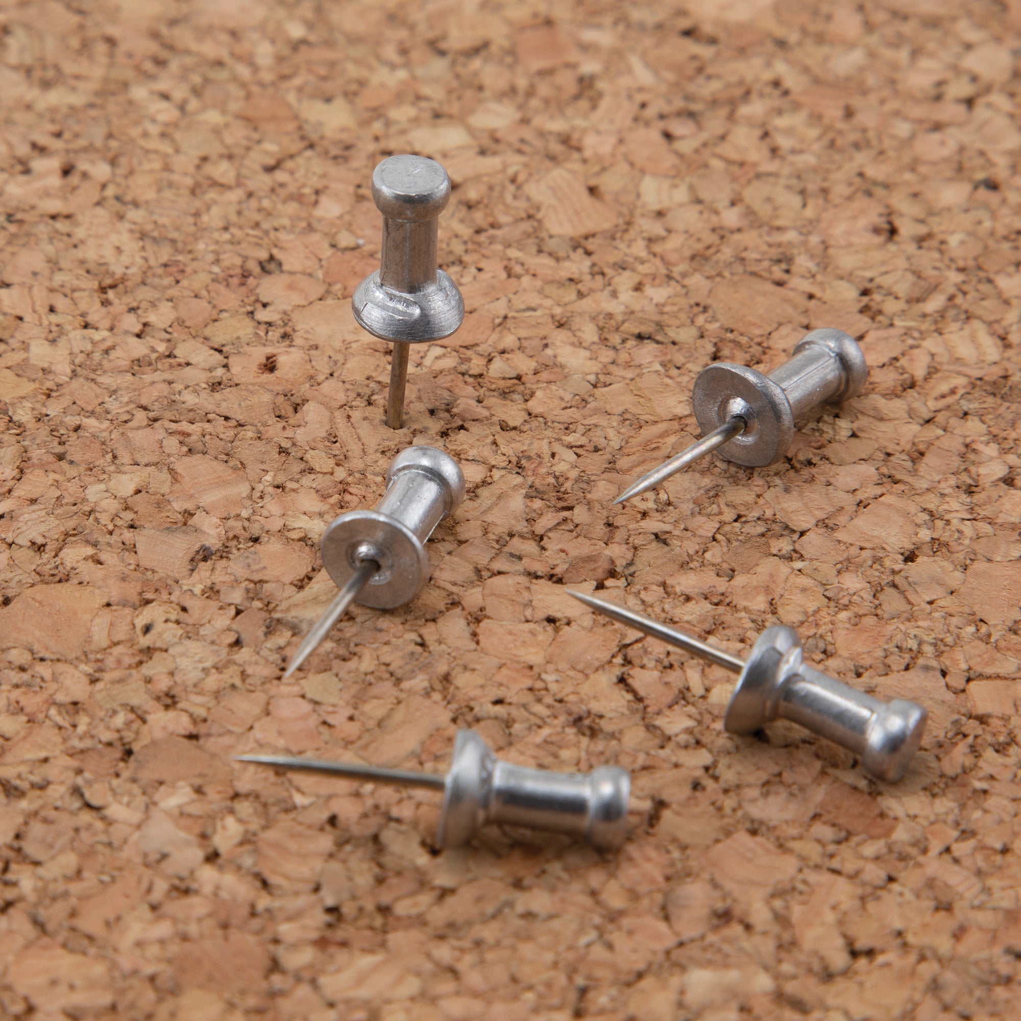 Gem Push Pins, Aluminum, 5/8 in., 100/BX — Shop Advantus